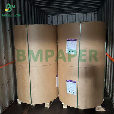 খাদ্য গ্রেড 35g 40g 45g মেশিন গ্লাসড ব্লিচড ক্রাফ্ট পেপার রোলস ইন