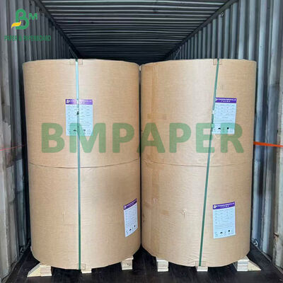 খাদ্য গ্রেড 35g 40g 45g মেশিন গ্লাসড ব্লিচড ক্রাফ্ট পেপার রোলস ইন