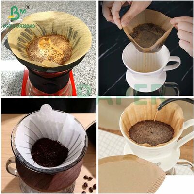 Good Wet Strength 50GSM 52GSM Food Contact Compliant Coffee Filter Paper