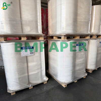 28gsm 35mm Food White Kraft Paper Straw Wrapper Paper Custom Design