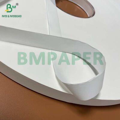 24gsm 28gsm Eco - friendly Straw Wrapping Paper White Rolls 26mm 29mm 32mm