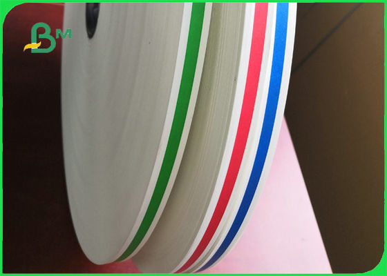 পার্টি রঙিন স্ট্রিপ জন্য বায়োডেগ্রেডেবল হলুদ পানীয় খড় কাগজ