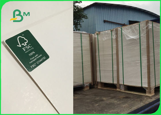 250gsm 270gsm 300gsm হোয়াইট C1S আইভরি বোর্ড ভাঁজ এক সাইড লেপা এফএসসি প্রত্যয়িত