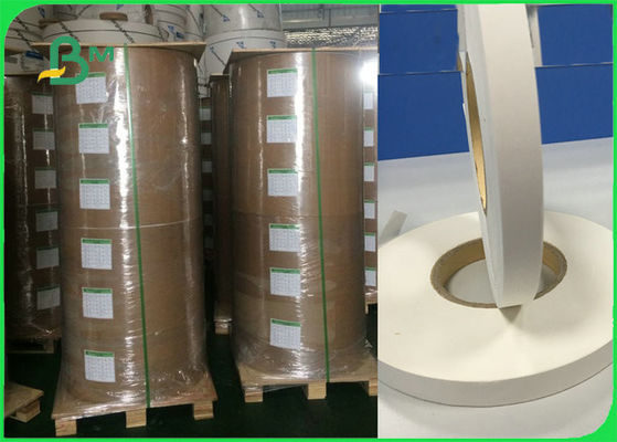 ডিআইওয়াই পান করার জন্য এফডিএ এফএসসি 60gsm 120gsm প্রিন্টেবল স্লিটেড স্ট্র পেপার রোল