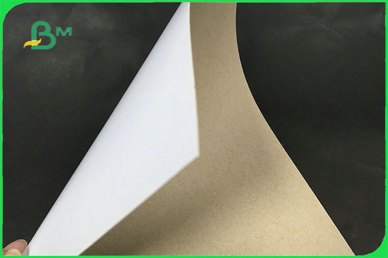 প্যাকিং বক্স এফএসসির জন্য পুনর্ব্যবহৃত ওয়ান সাইড লেপযুক্ত হোয়াইট গ্রে ব্যাক ডুপ্লেক্স বোর্ড