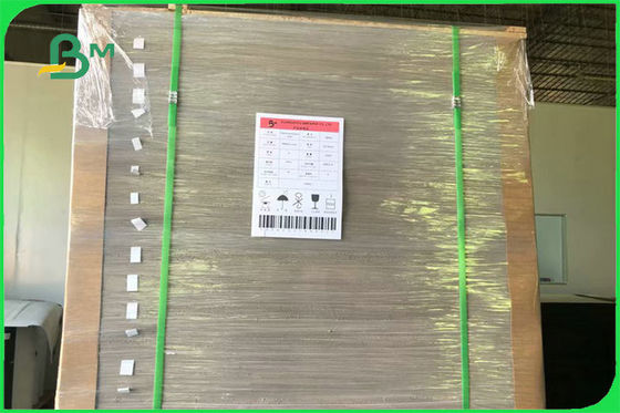 প্যাকিং বক্স এফএসসির জন্য পুনর্ব্যবহৃত ওয়ান সাইড লেপযুক্ত হোয়াইট গ্রে ব্যাক ডুপ্লেক্স বোর্ড