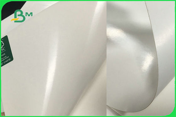 এফএসসি এফডিএ হোয়াইট ফুড সেফ এফবিবি বোর্ড 15 জি পিই লেপড পেপার কাপ মেকিং কাস্টমের জন্য