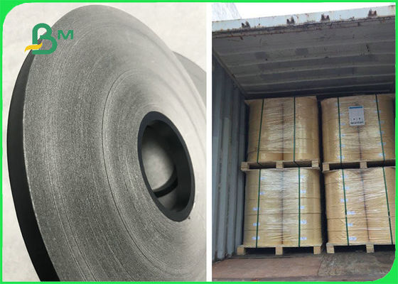 স্ট্রেসের জন্য ফুড গ্রেড সুপার চকচকে 60gsm পূর্ণ কালো বা মুদ্রিত এমজি ক্রাফ্ট পেপার