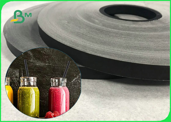 স্ট্রেসের জন্য ফুড গ্রেড সুপার চকচকে 60gsm পূর্ণ কালো বা মুদ্রিত এমজি ক্রাফ্ট পেপার