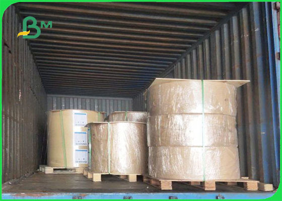 শীটগুলির ওয়ান সাইড হোয়াইট 32 × 40 'এফএসসি সার্টিফাইড ফ্লিপ সাইড ক্রাফ্ট পেপার