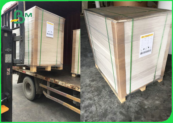 খাবারের মোড়ক 790 * 1090 মিমি জন্য 250 গ্রাম এসএম হোয়াইট ক্লে লেপা ক্রাফ্ট ব্যাক পেপার