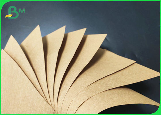 135 গ্রাম 400 গ্রাম খাদ্য প্যাকিংয়ের জন্য পুনর্ব্যবহারযোগ্য ব্রাউন ক্রাফট পেপার রোল