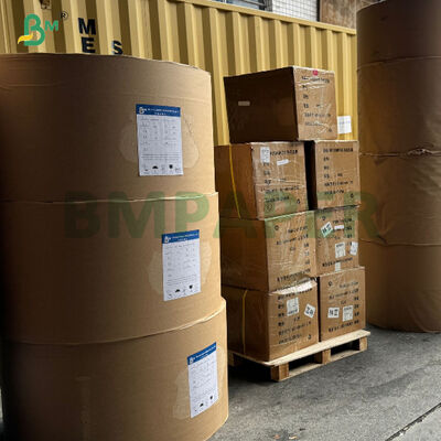 উচ্চ হোয়াইটনেস ভিজা শক্তি লেবেল বিয়ার / ক্যান লেবেল জন্য ধাতব কাগজ