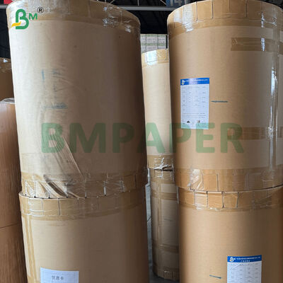 48gsm 55gsm কম-তাপমাত্রা প্রতিরোধী রসিদ থার্মাল পেপার জাম্বো রোল লেবেলের জন্য