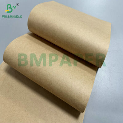 ভারী দায়িত্ব 70gsm / 80gsm Kraft কাগজ রোলস শিল্প ও খুচরা ব্যাগ জন্য প্রাকৃতিক বাদামী কাগজ