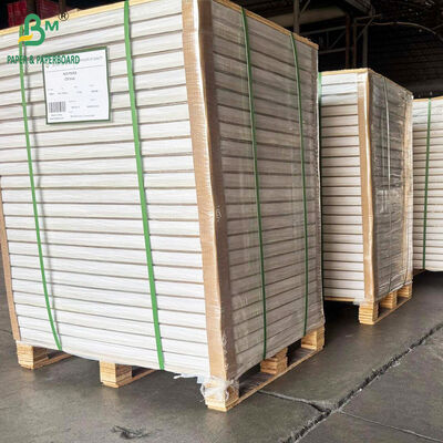 350gsm 400gsm উচ্চ পুরুত্বের উজ্জ্বল সাদা আনকোটেড কভার উডফ্রি পেপার শিটে