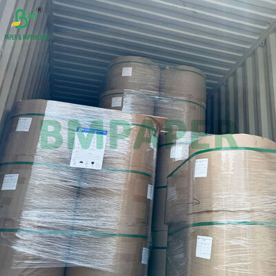 32 গ্রাম কিট 12 হোয়াইট গ্রাইসপ্রুফ পেপার রোল 350 মিমি গভীর ফ্রাইড খাবার মোড়ানোর জন্য